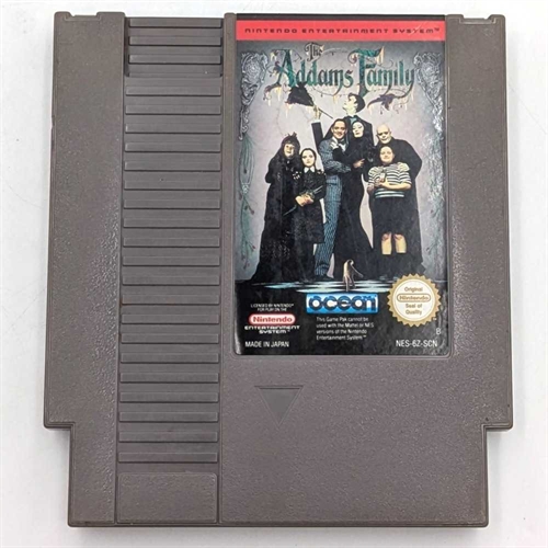 The Addams Family - SCN - NES Spil (B Grade) (Genbrug)